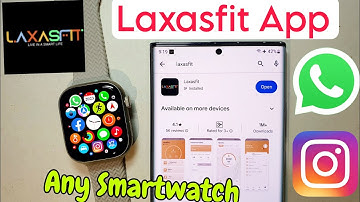 laxasfit connect to phone | Laxasfit App | Connect Laxasfit watch with phone | laxasfit Time Setting