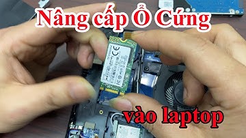 Hướng dẫn lắp thêm ổ cứng cho dell Latitude E5570 5580 5590, Precision 3510 3520 3530