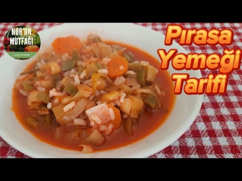 PIRASA YEMEĞİNİZ 2 DK’DA HAZIR ???? Pırasa Yemeği Nasıl Yapılır❓️Yemek Tarifleri