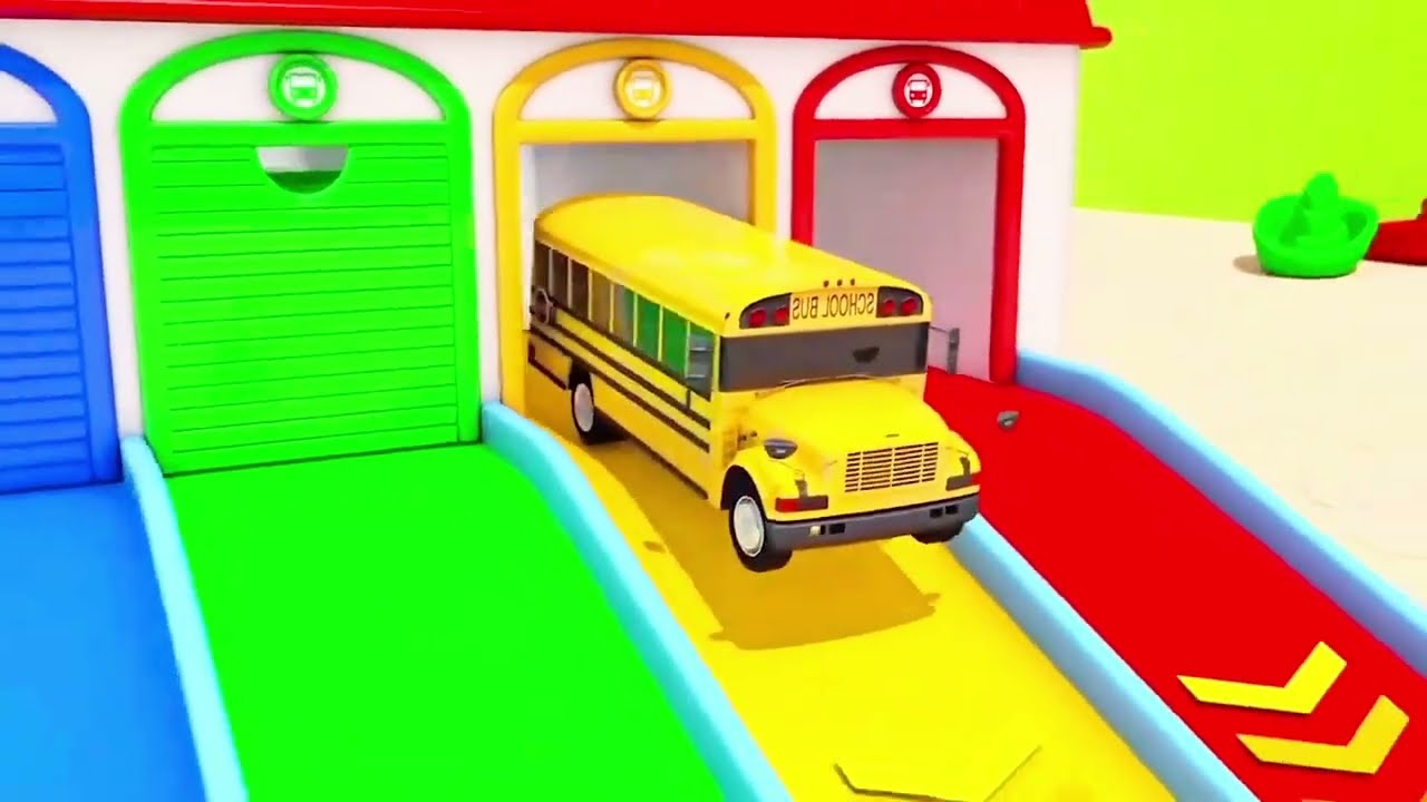 Long Slide Game With Elephant learn letter  4 Monster Tarak  - 3d Animal Game - Funny 3d Animals