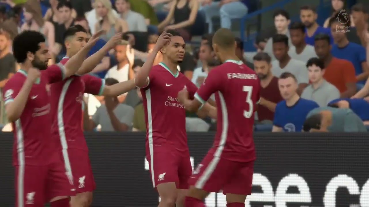 Chelsea vs Liverpool Stamford Bridge Premier League FIFA 21 Xbox Gameplay