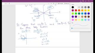 Math 141: Basic Trigonometry Review