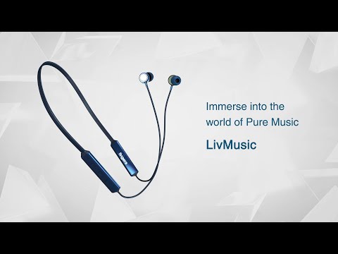 FINGERS LivMusic Wireless NeckBand Earphones | Enjoy Non-stop Music