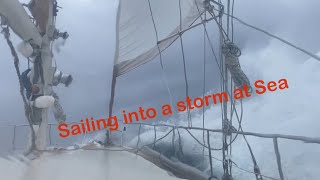 Smashed in 60 knots & 6m seas sailing to Australia  Part 2