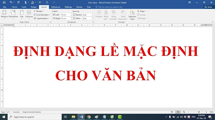 Hướng dẫn căn lề mặc định word 2010 năm 2024