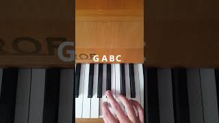 كيوبيد - خمسون خمسون | Easy Piano تعليمي # شورتات