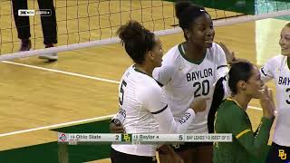 Baylor Volleyball: Highlights vs. Ohio State | September 15, 2023