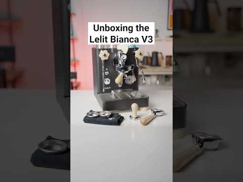 Unboxing The Lelit Bianca Espresso Machine 