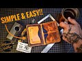 SIMPLE & EASY!! Game-Changing Leather Crafting Tricks! (BONUS! 8-Ton Clicker Press Demo!)