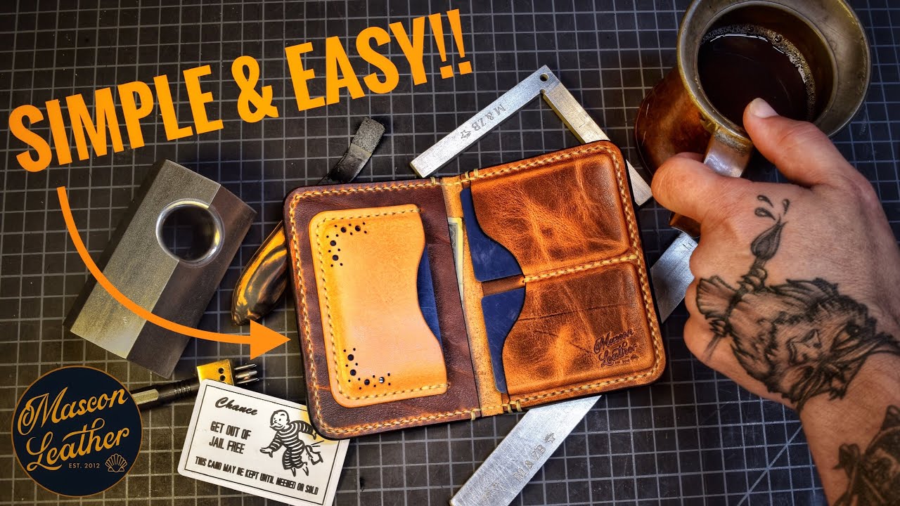 SIMPLE & EASY!! Game-Changing Leather Crafting Tricks! (BONUS! 8-Ton Clicker Press Demo!)