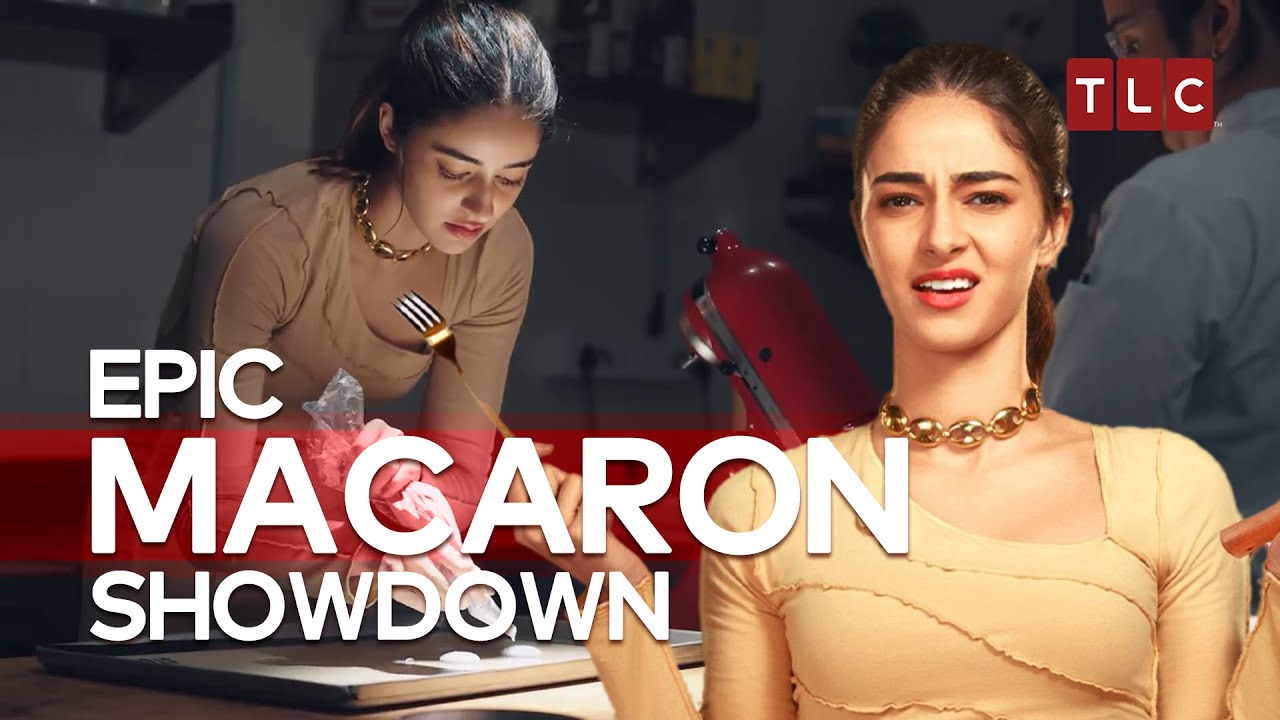Will Ananya Pandey Impress Chef Fanny? | Lavender Macaron Challenge |  Star vs Food | TLC India