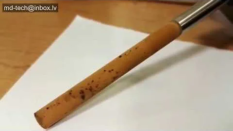 Gold electrolysis  Gold Y2B reagent electrolysis Part 2.