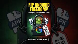 The Golden Era of Android is OVER⚠️ #android #shorts