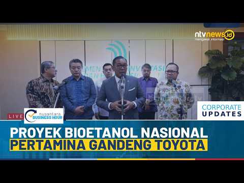 Kolaborasi RI-Jepang! Pertamina &amp; Toyota Bangun Pabrik Bioetanol di Lampung | NBH