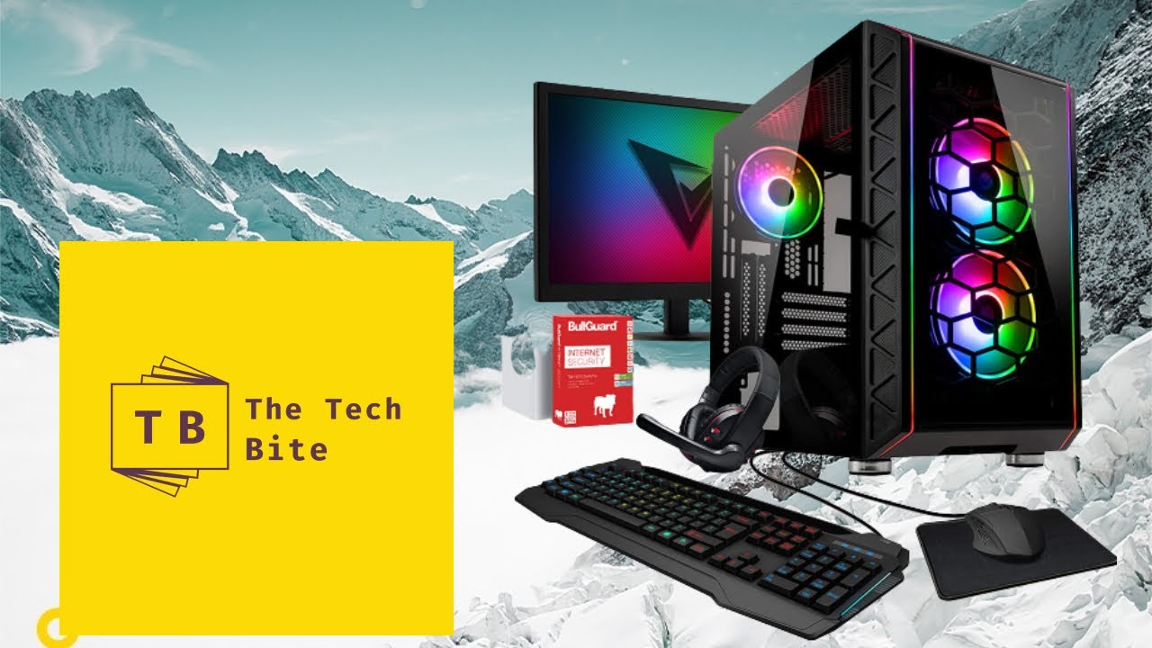 Vibox i-8 pc gamer - 22 écran pack - quad core amd ryzen 3200g