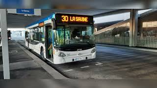 Rtm Heuliez Bus Gx 327 €4 N°1162 Ligne 30