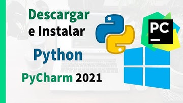 🔴CÓMO Descargar e Instalar Python y PyCharm 👉 Windows 10
