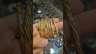 Köşeli Hediyelik 14 Ayar Altın Bilezikler