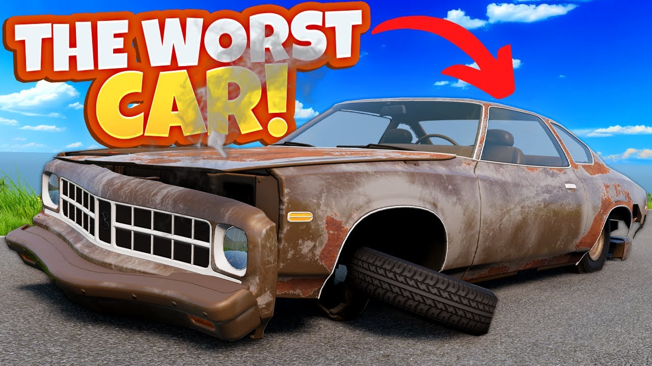 I Found The WORST Car Ever in BeamNG Drive Mods...