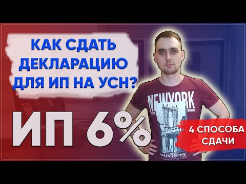 Как сдать декларацию для ип на усн в налоговую ?