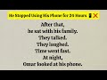 He Quit His Phone for 24 Hours… What Happened Next Will Shock You 😳📱