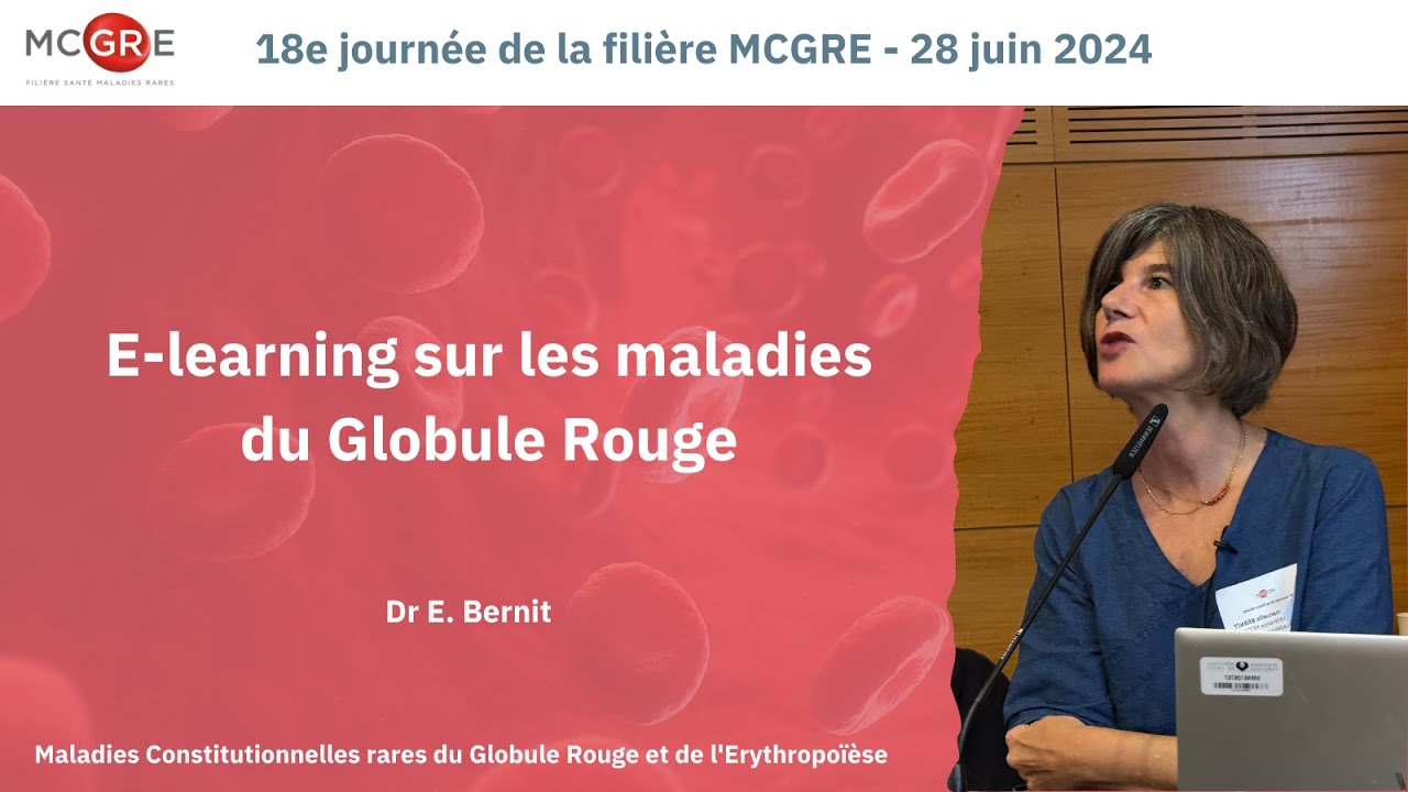 E-learning sur les maladies du Globule Rouge - YouTube