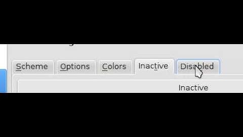 New Oxygen Tabs in KDE 4.3 Beta 2