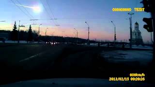 DASH CAM FOOTAGE: Meteor, February 2013 -