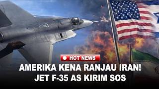 Armada Laut dan Udara AS Diserang! Kapal Perang Terbakar Dihantam Drone Iran, Jet F-35 AS Kirim SOS