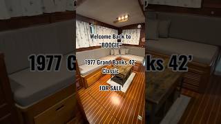Welcome Back to “BOOGIE” | 1977 Grand Banks 42’ Classic | FOR SALE | Part 3