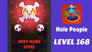 Hole People Level 168 Walkthrough | Gameplay Solution