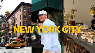 nyc vlog exploring the city shopping fashion cafes