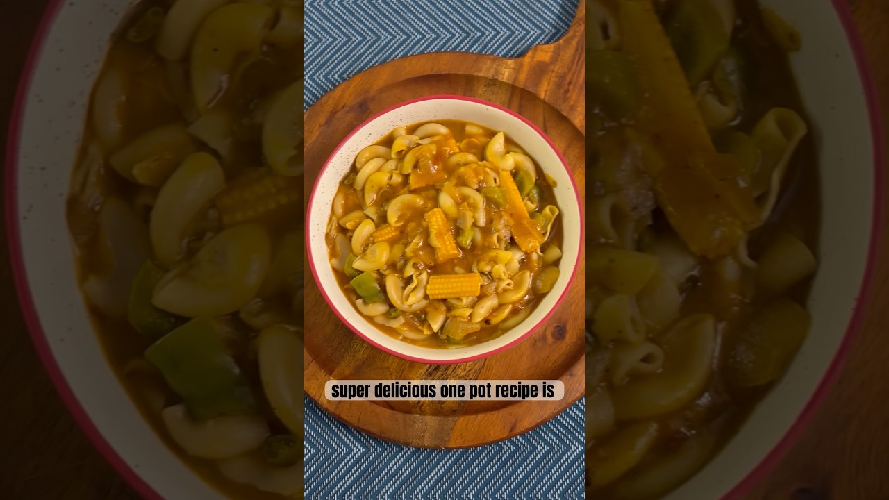 Macaroni Pasta Soup Recipe | Healthy Vegetable Soup | Desi Macaroni Pasta | One Pot Recipe 