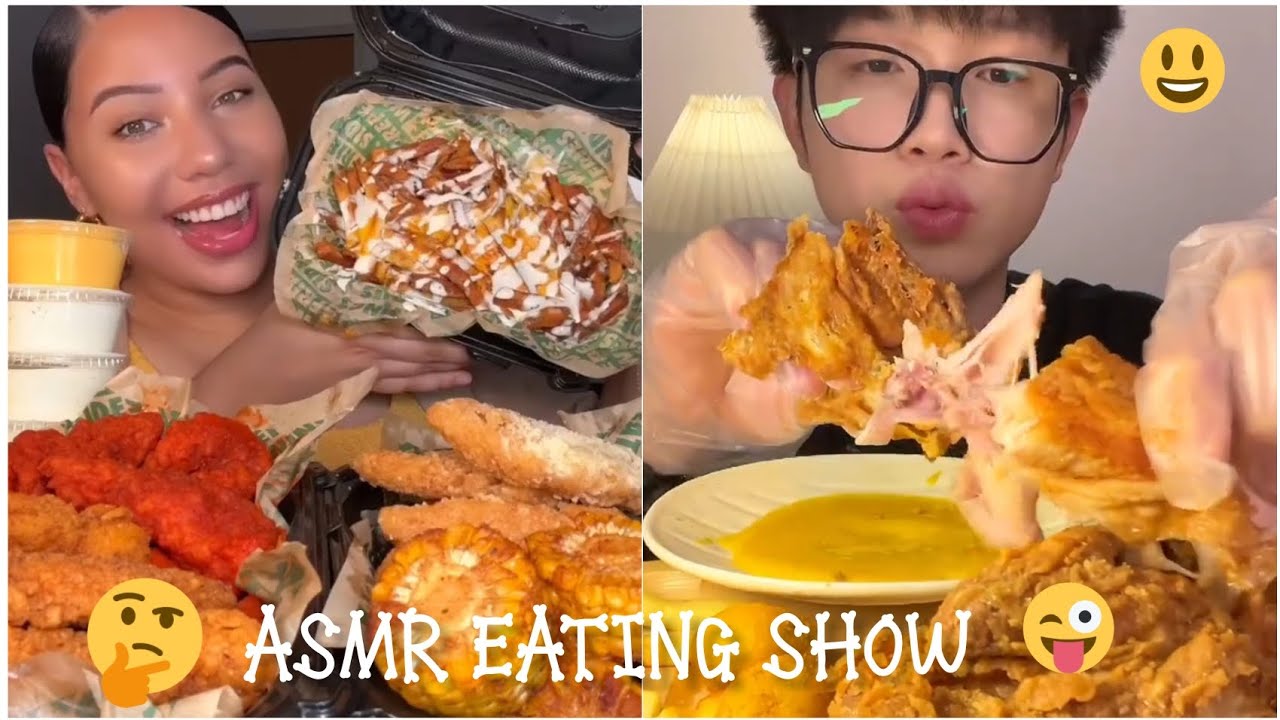 Tc Asmr asmr eating show mukbang|asmr eatingasmr eating spicy food|#asmr # ...