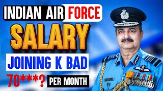 Indian Air Force Salary after joining | @pahlijob