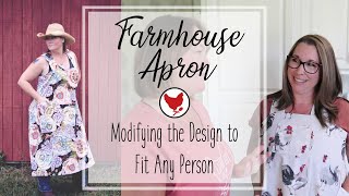 DIY FARMHOUSE APRON - MODIFYING THE DESIGN | Cosmopolitan Cornbread