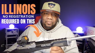 Illinois, You can have this Semi Auto Rifle and you DON'T have to REGISTER it