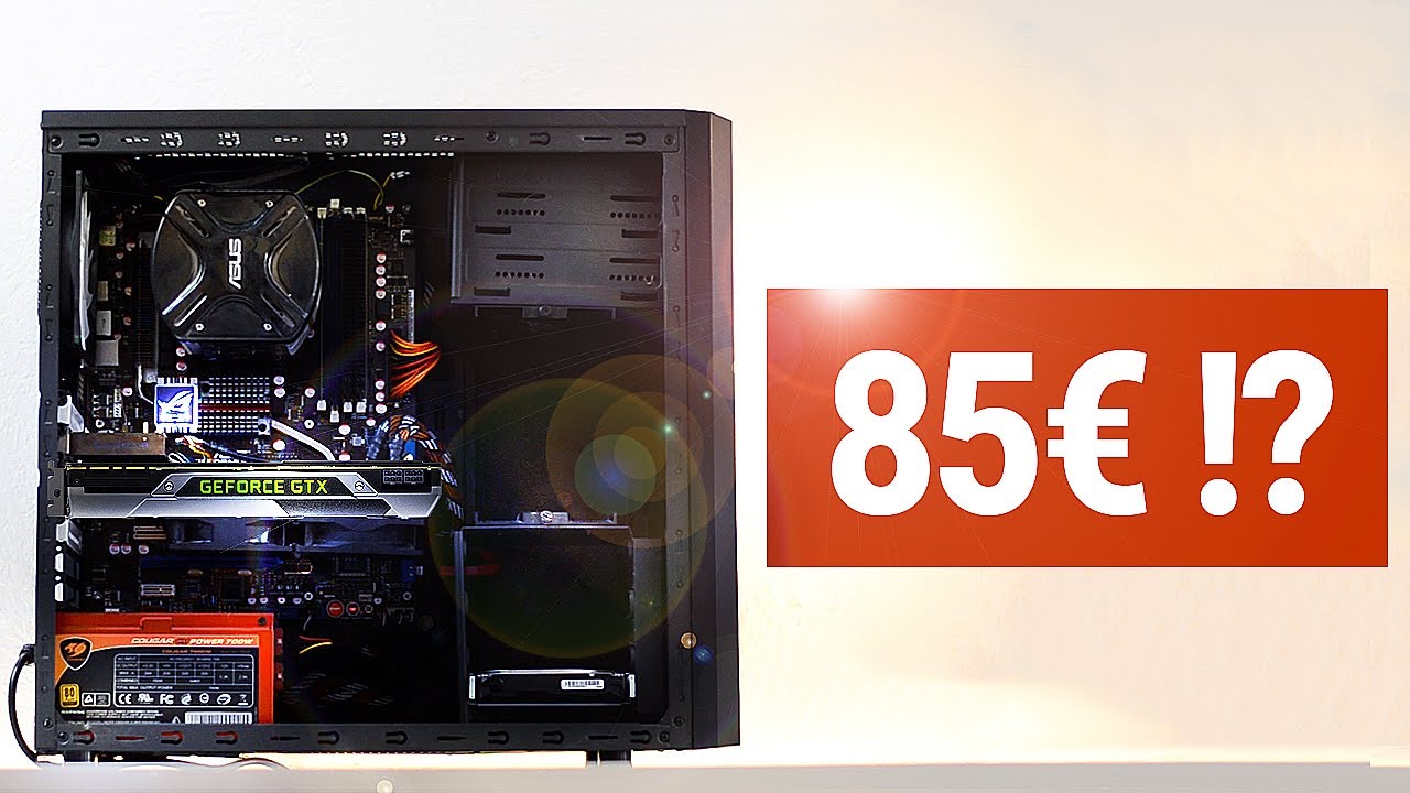 GAMING PC unter 100€ ?! Test / Review - YouTube
