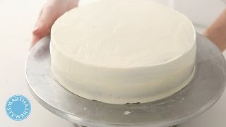 How to Crumb-Coat a Cake with Martha Stewart