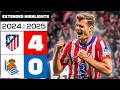 Cuando SØRLOTH hizo un póker | Atlético de Madrid 4-0 Real Sociedad 2024/25