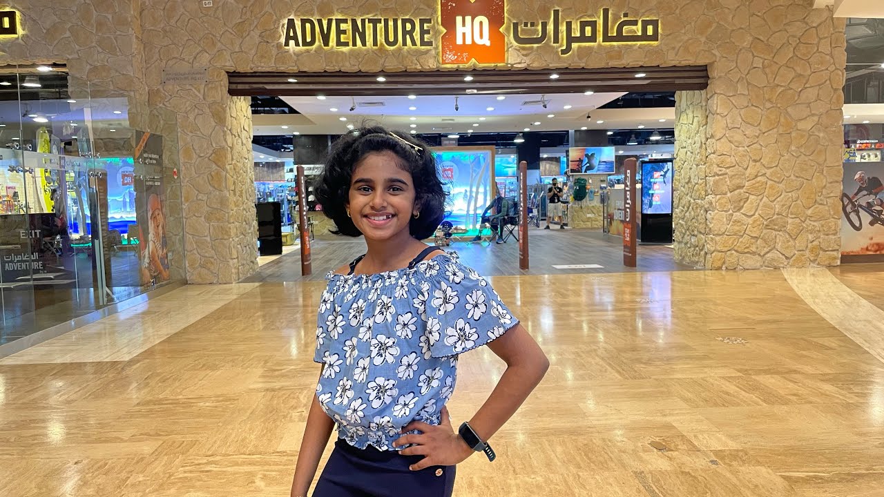 Adventure HQ Times Square Centre / Bouldering Wall For kids in Dubai YouTube
