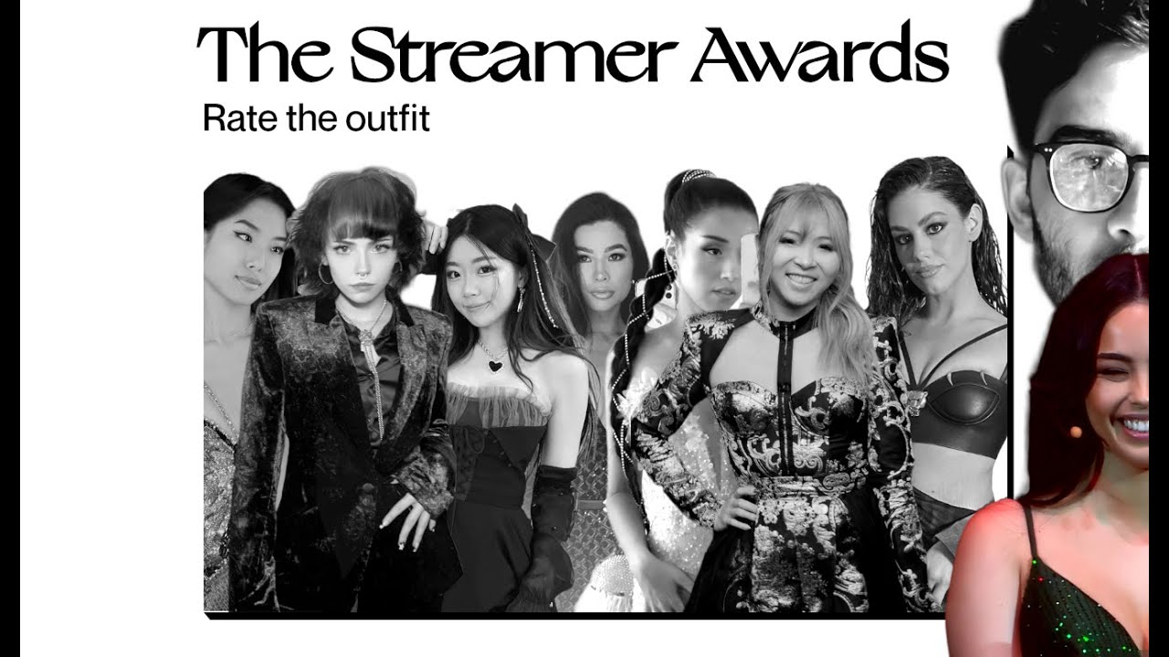 Valkyrae and Hasan rate Streamer award 2023 fits. YouTube