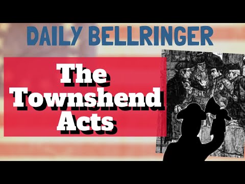Video: ¿Cuál describe mejor la ley townshend de 1767?