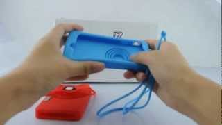 Cool iPhone 4S/4 Silicone Skin Case w/ Camera Lens Holder & Strap screenshot 5