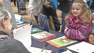 Children meet authors and illustrators from around the world at the Buffalo Convention Center