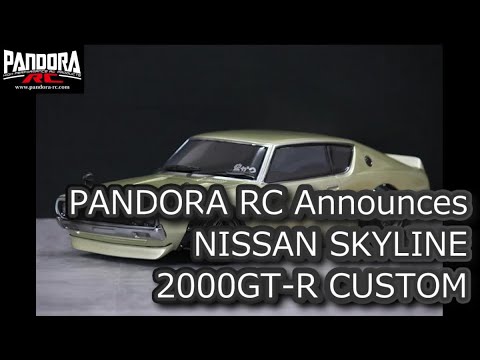 パンドラRC日産スカイライン2000GTRケンメリカスタムボディ パンドラRC日産スカイライン2000GTRケンメリカスタムボディ