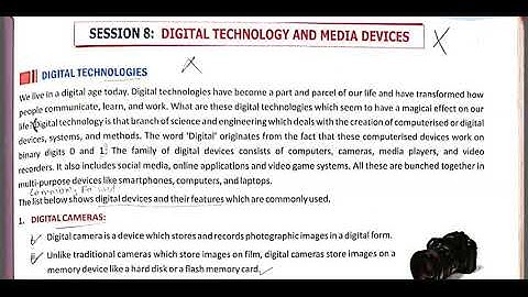 Class 9 Information Technology Unit 1 Session 8 Part 1