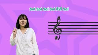 Bài hát KHÓA SON | Học âm nhạc qua các bài hát vui nhộn | LÀ LA LÁ