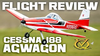 VQ Models Cessna 188 'Agwagon'(ARF) Balsa & Ply Airplane  1920mm (75.5') - Flight Review