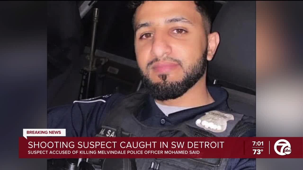 Suspect in shooting death of Melvindale officer captured in Southwest ...